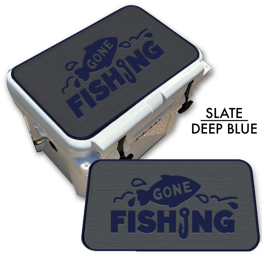 Gone Fishing Custom EVA Cooler Pad - Kxkzren