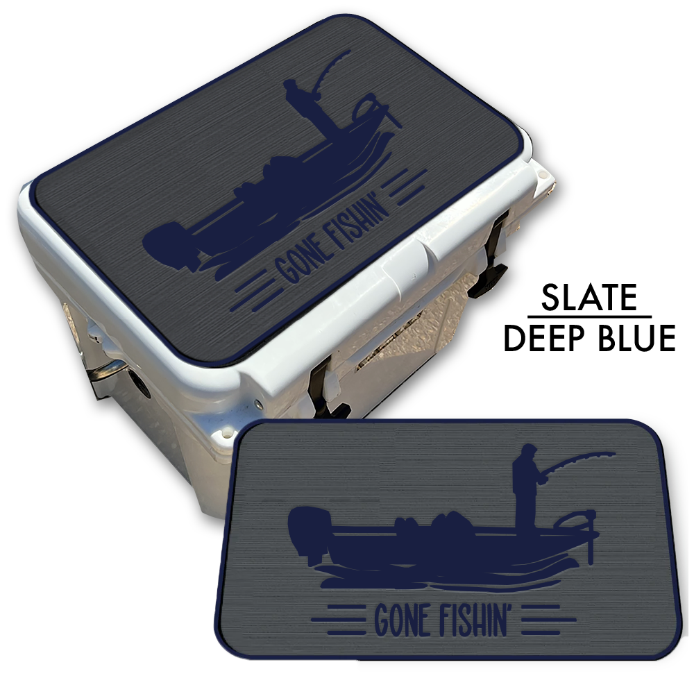 Gone Fishin' with Boat Custom EVA Cooler Pad - Kxkzren