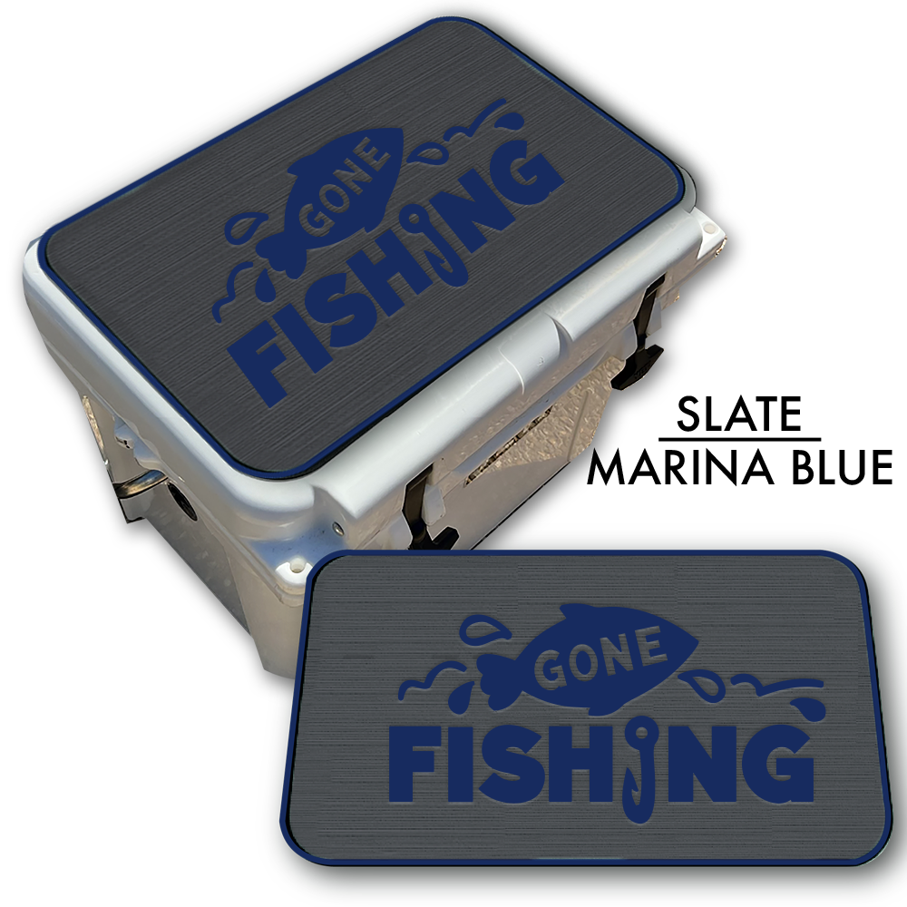 Gone Fishing Custom EVA Cooler Pad - Kxkzren