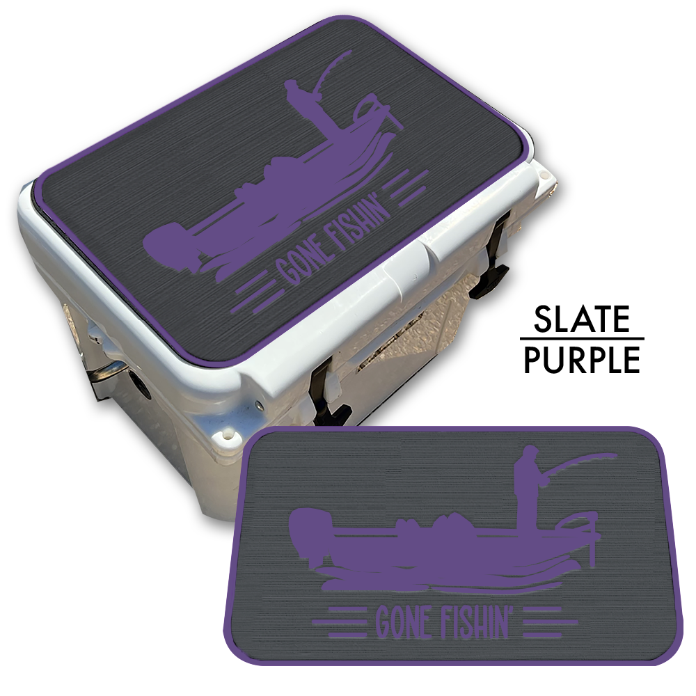 Gone Fishin' with Boat Custom EVA Cooler Pad - Kxkzren