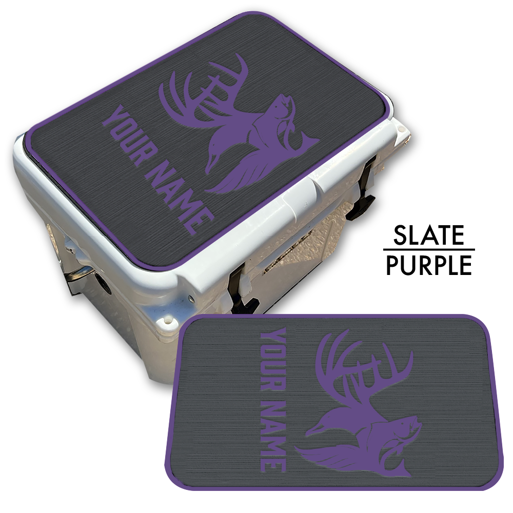 Hunting & Fishing Abstract Custom EVA Cooler Pad with Name - Kxkzren