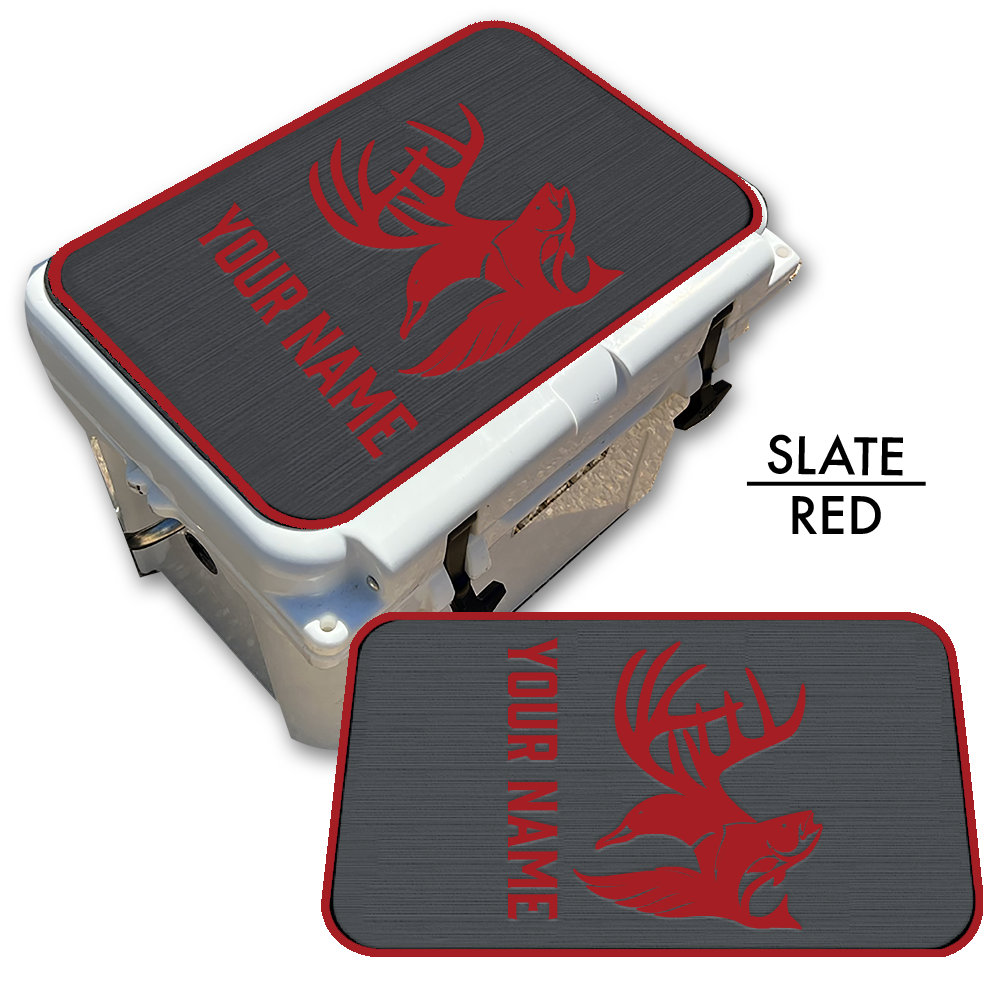 Hunting & Fishing Abstract Custom EVA Cooler Pad with Name - Kxkzren