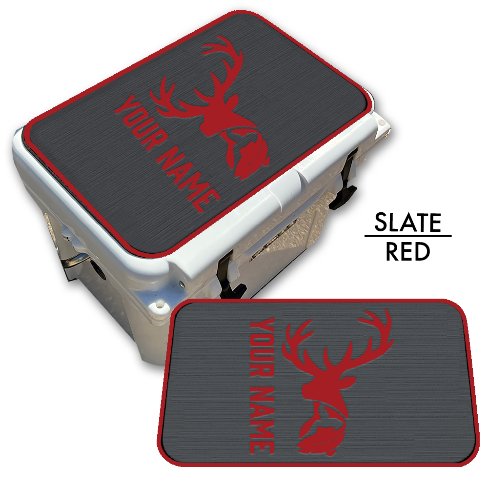 Deer & Fish Custom EVA Cooler Pad with Name - Kxkzren