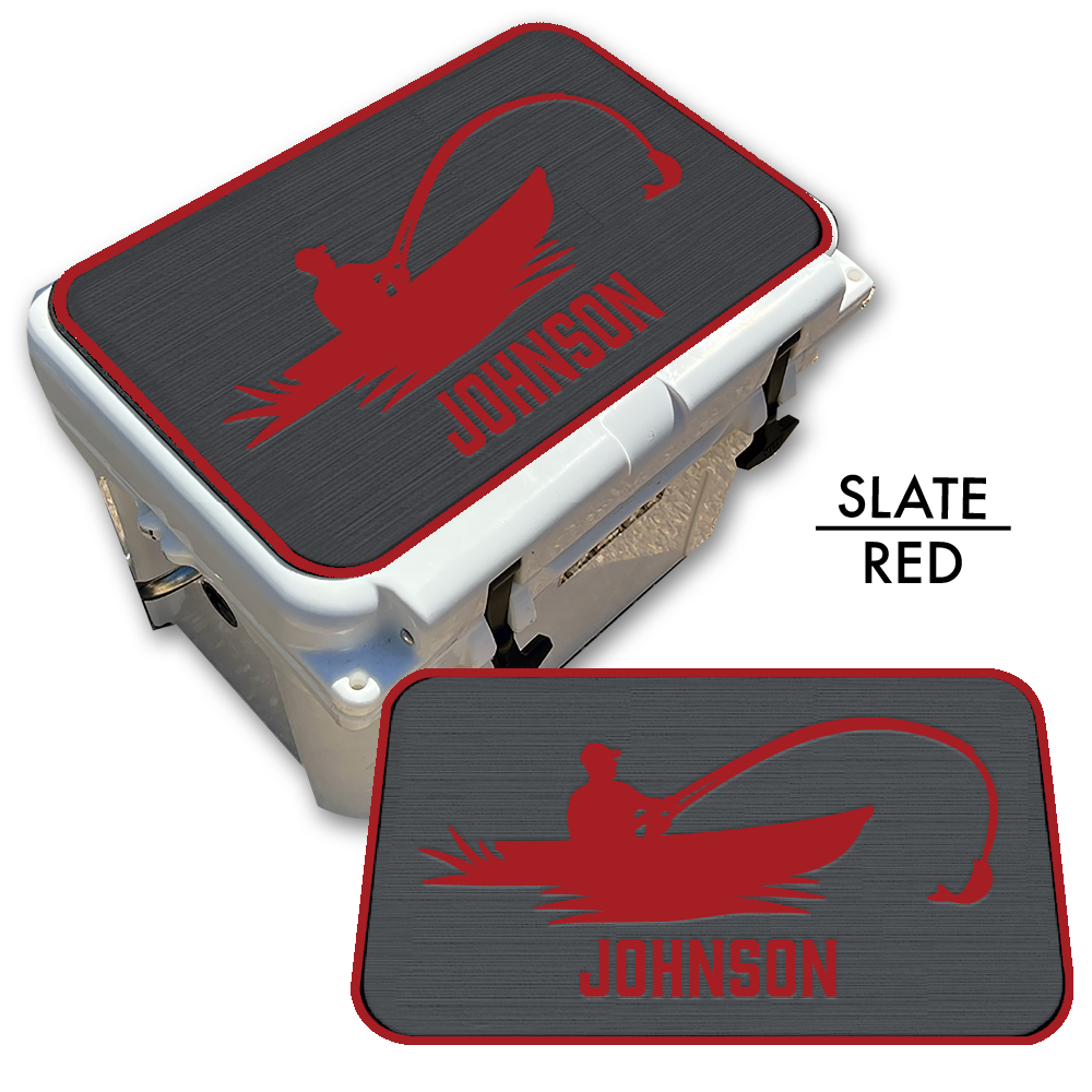 Fisherman Custom EVA Cooler Pad with Name - Kxkzren