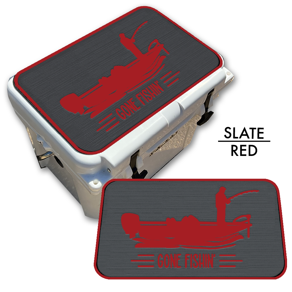 Gone Fishin' with Boat Custom EVA Cooler Pad - Kxkzren