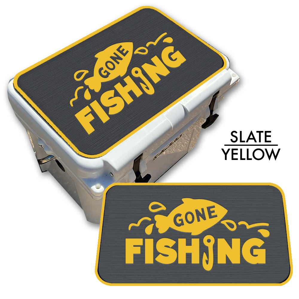 Gone Fishing Custom EVA Cooler Pad - Kxkzren