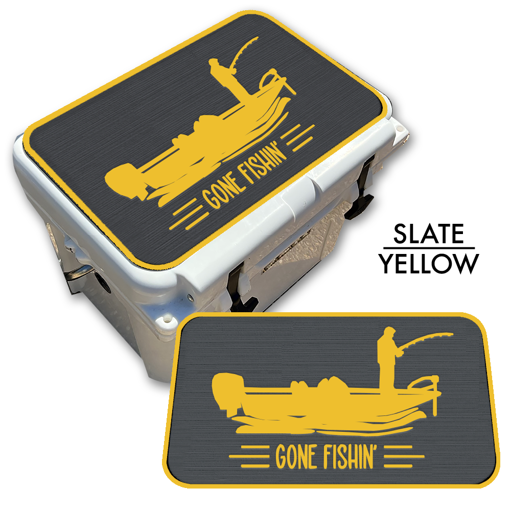 Gone Fishin' with Boat Custom EVA Cooler Pad - Kxkzren
