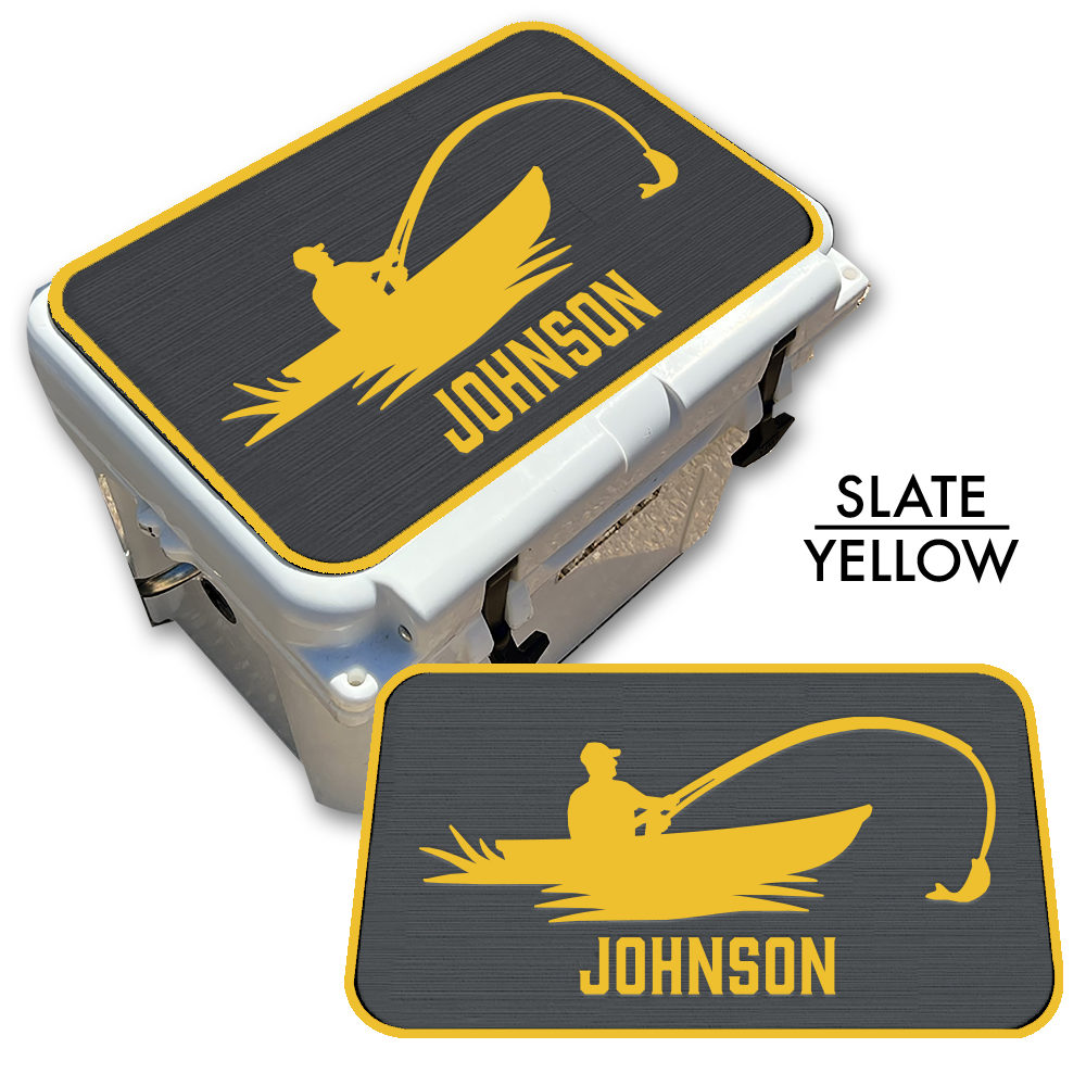 Fisherman Custom EVA Cooler Pad with Name - Kxkzren