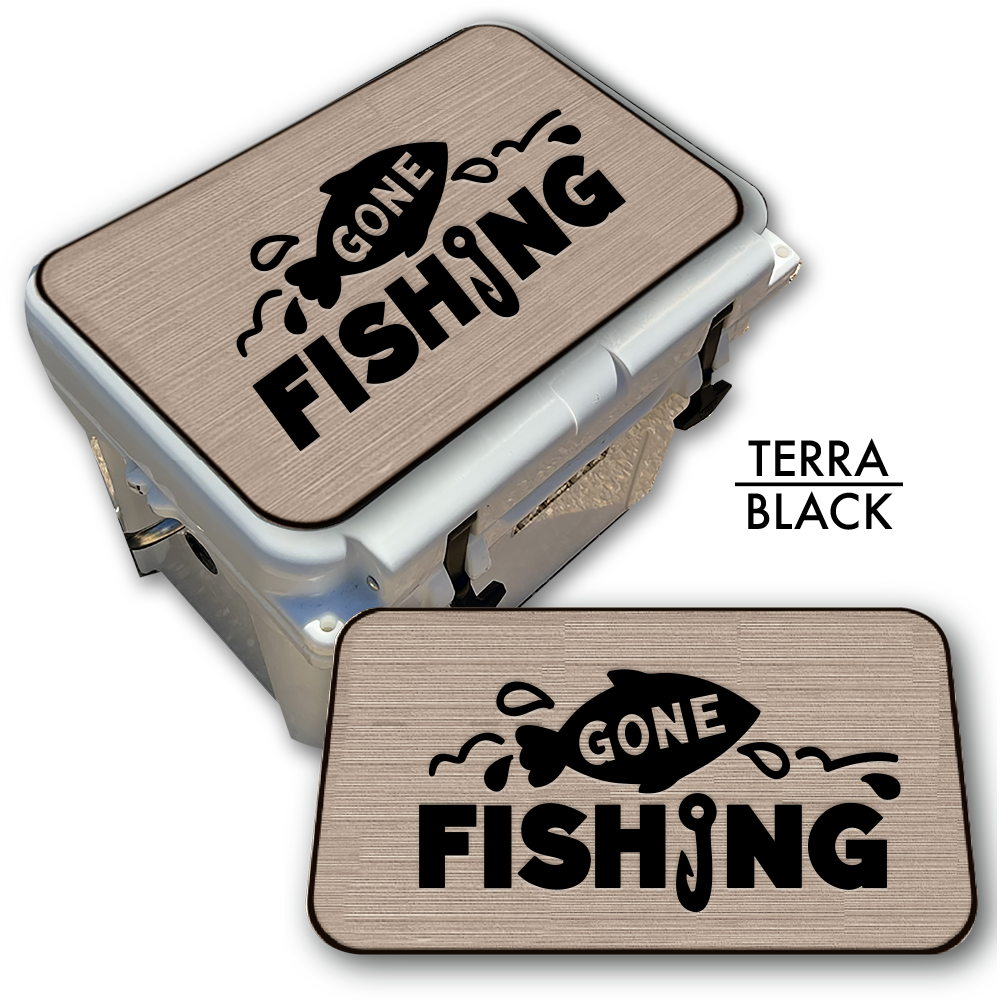 Gone Fishing Custom EVA Cooler Pad - Kxkzren