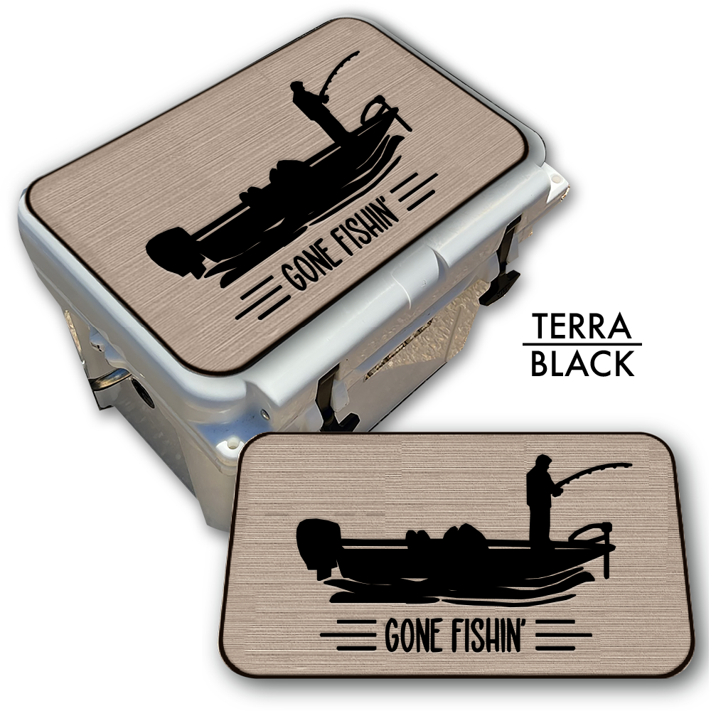 Gone Fishin' with Boat Custom EVA Cooler Pad - Kxkzren