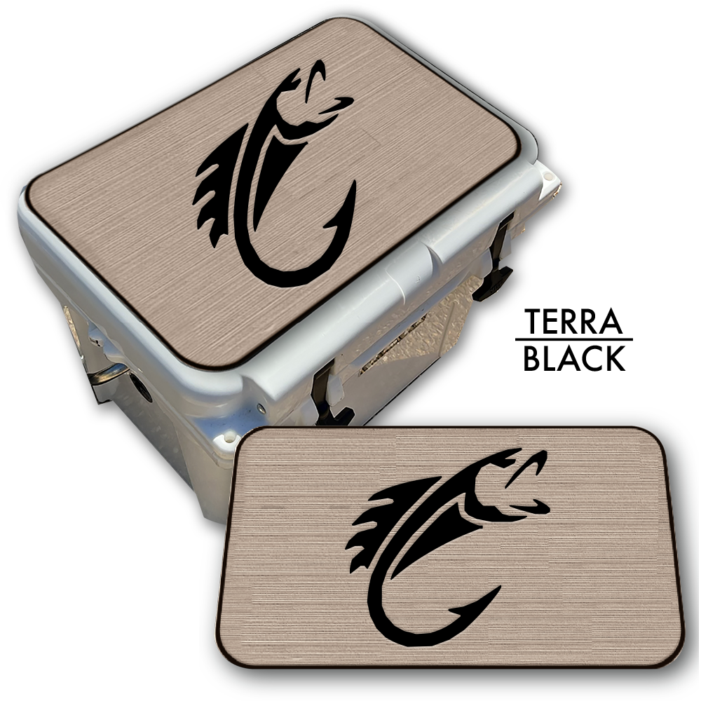 Fish Hook Tail Custom EVA Cooler Pad - Kxkzren