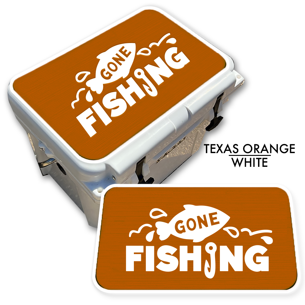 Gone Fishing Custom EVA Cooler Pad - Kxkzren