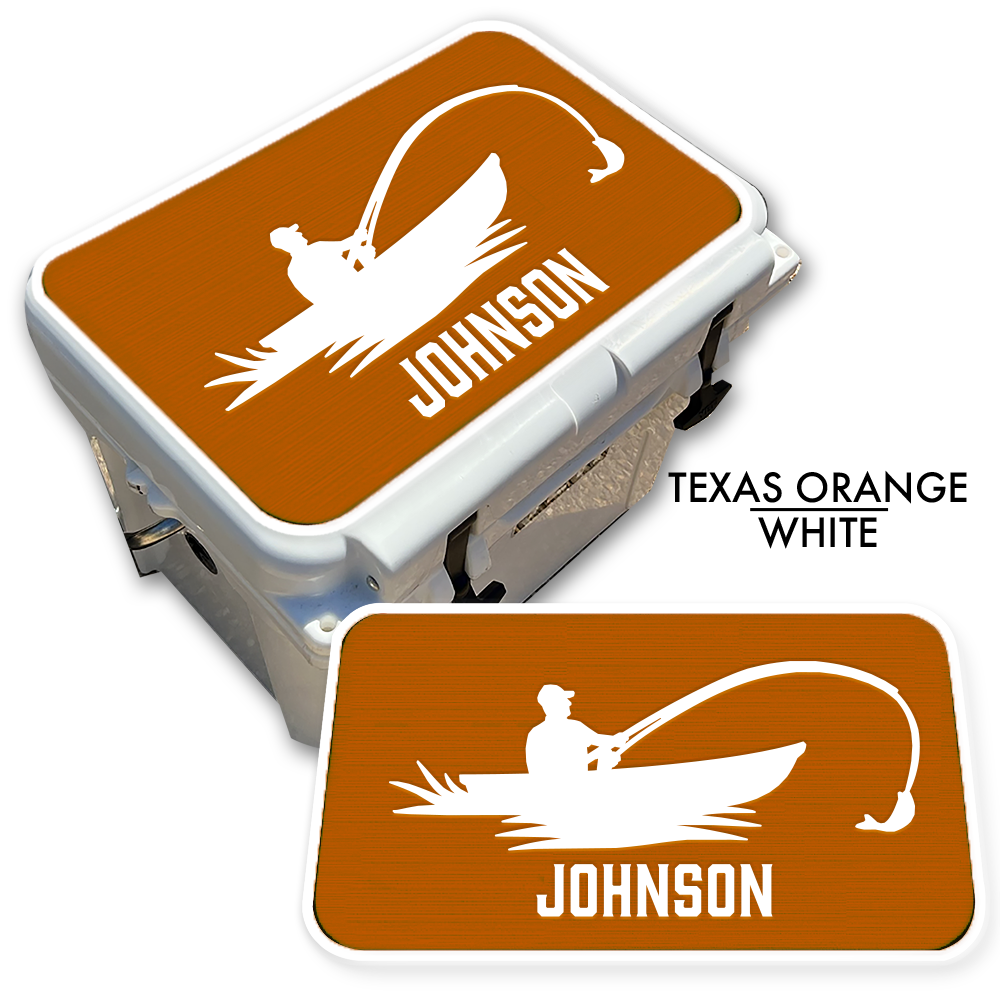 Fisherman Custom EVA Cooler Pad with Name - Kxkzren