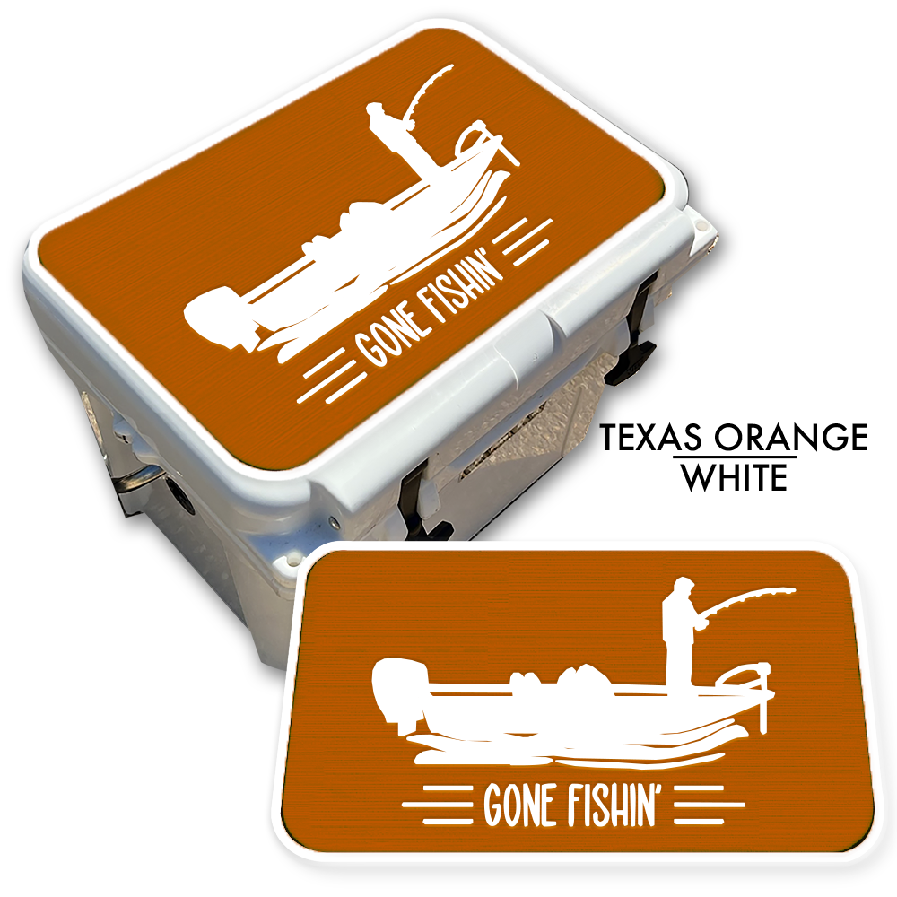 Gone Fishin' with Boat Custom EVA Cooler Pad - Kxkzren