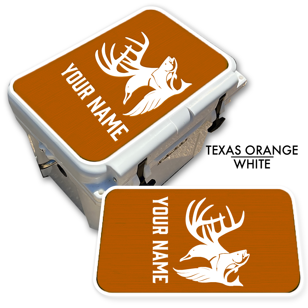 Hunting & Fishing Abstract Custom EVA Cooler Pad with Name - Kxkzren