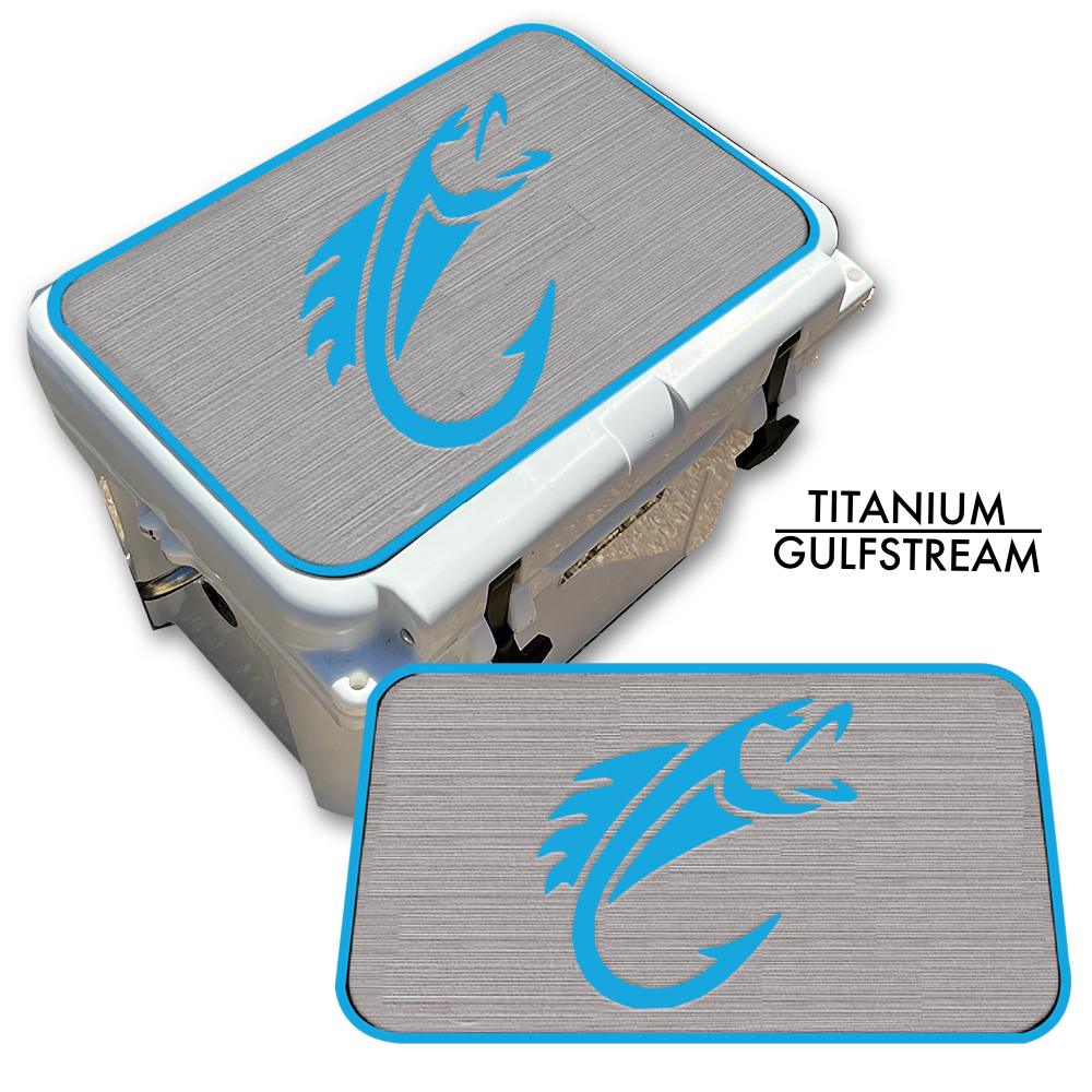 Fish Hook Tail Custom EVA Cooler Pad - Kxkzren