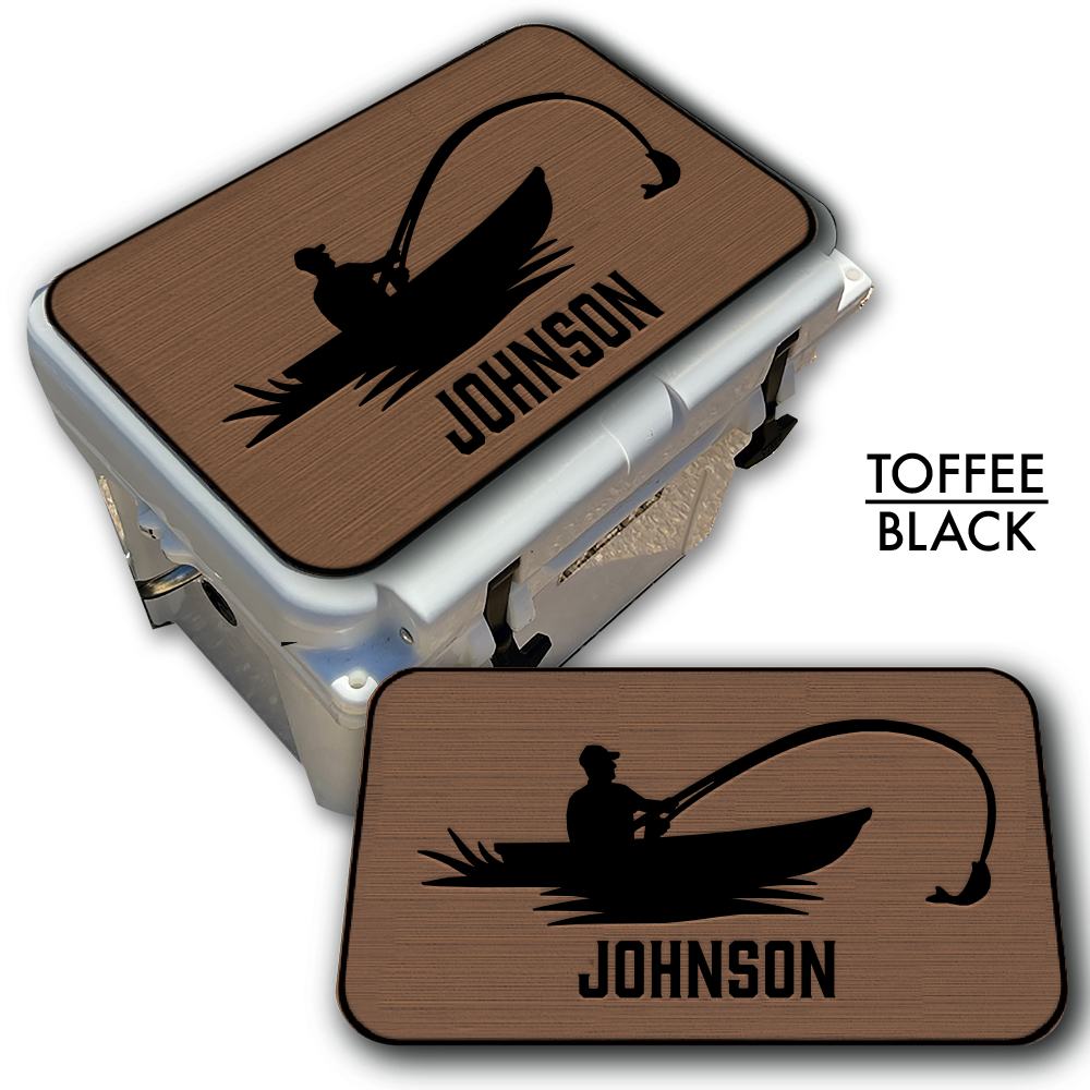 Fisherman Custom EVA Cooler Pad with Name - Kxkzren