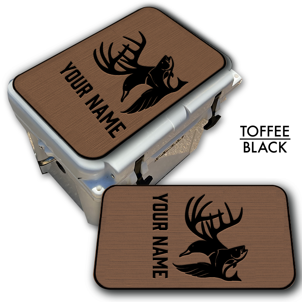 Hunting & Fishing Abstract Custom EVA Cooler Pad with Name - Kxkzren