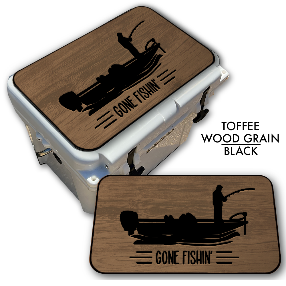 Gone Fishin' with Boat Custom EVA Cooler Pad - Kxkzren