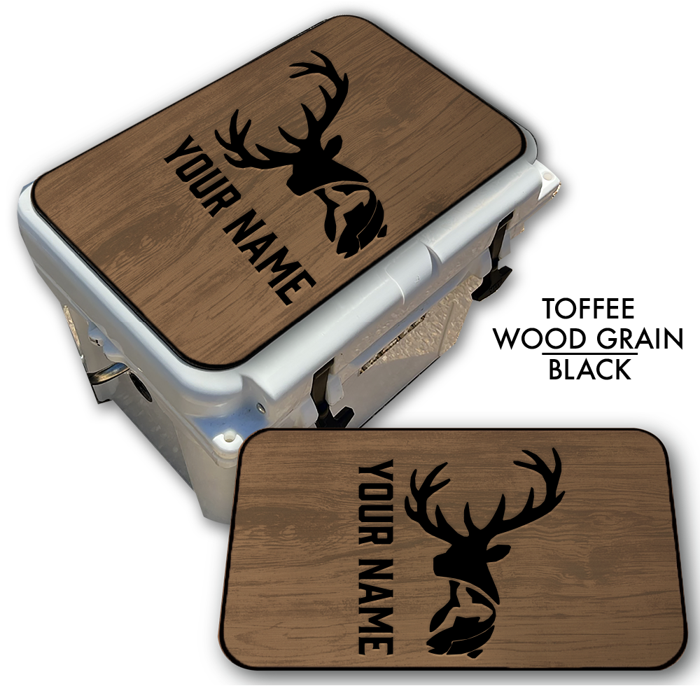 Deer & Fish Custom EVA Cooler Pad with Name - Kxkzren