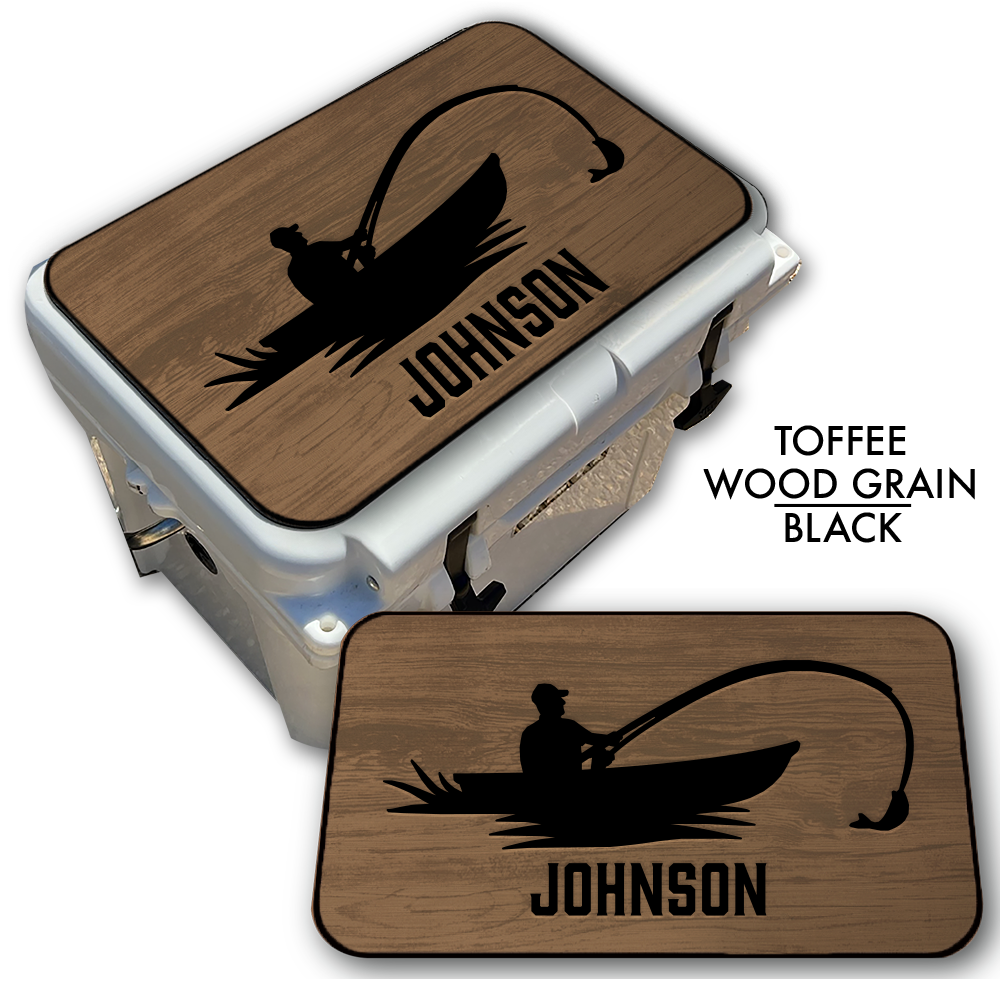 Fisherman Custom EVA Cooler Pad with Name - Kxkzren