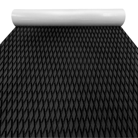 Kxkzren - BOAT FLOORING - Small Diamond EVA Foam Boat Flooring | Black