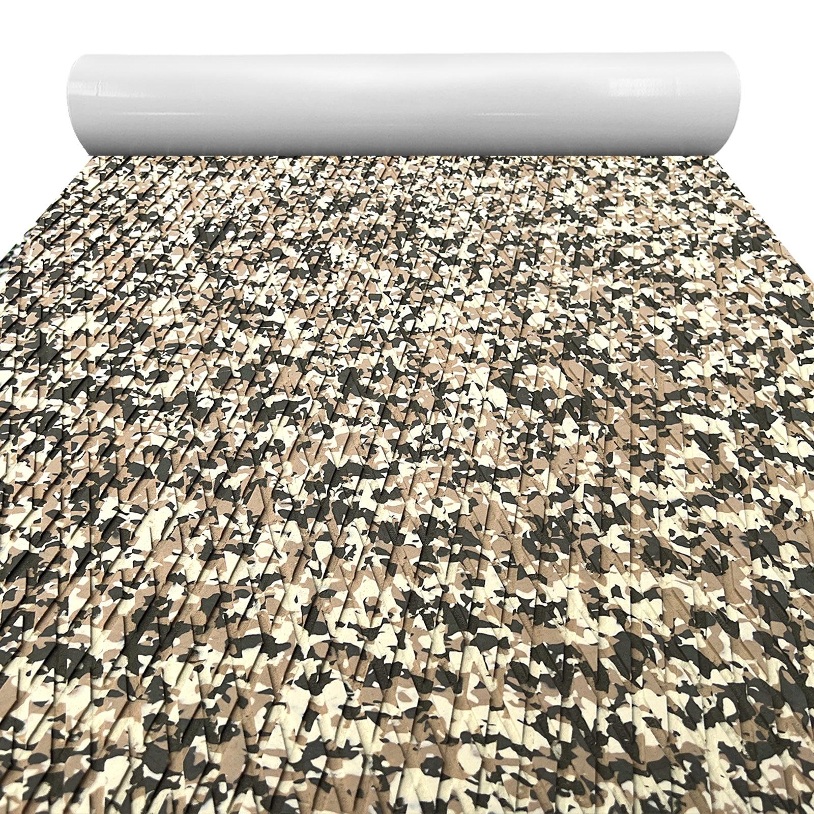 Kxkzren - BOAT FLOORING - Small Diamond EVA Foam Boat Flooring | Desert Camo