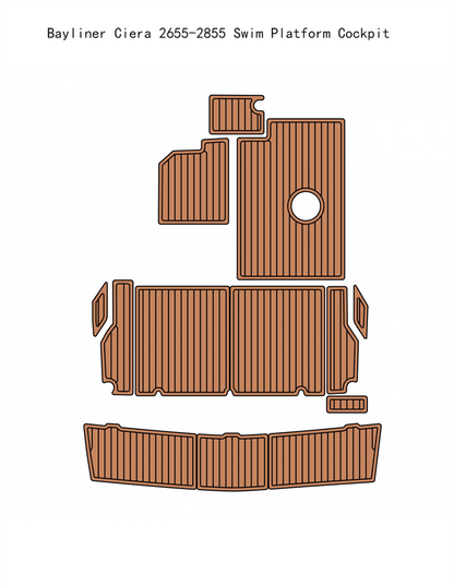 Bayliner Ciera 2655–2855 – Custom EVA Foam Marine Flooring Kits