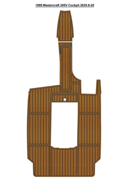 1999 MasterCraft 205V – Custom EVA Foam Cockpit Pad