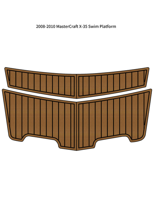 2008–2010 MasterCraft X-35 – Custom EVA Foam Marine Flooring Kit
