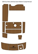 2004 Four Winns 248 Vista – Custom EVA Foam Marine Flooring Kit