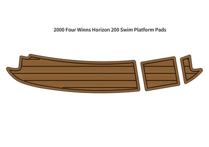 2000 Four Winns Horizon 200 – Custom EVA Foam Marine Flooring Kit