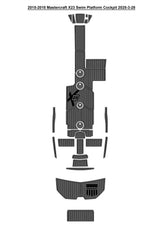 2015–2018 MasterCraft X23 – Custom EVA Foam Marine Flooring Kit