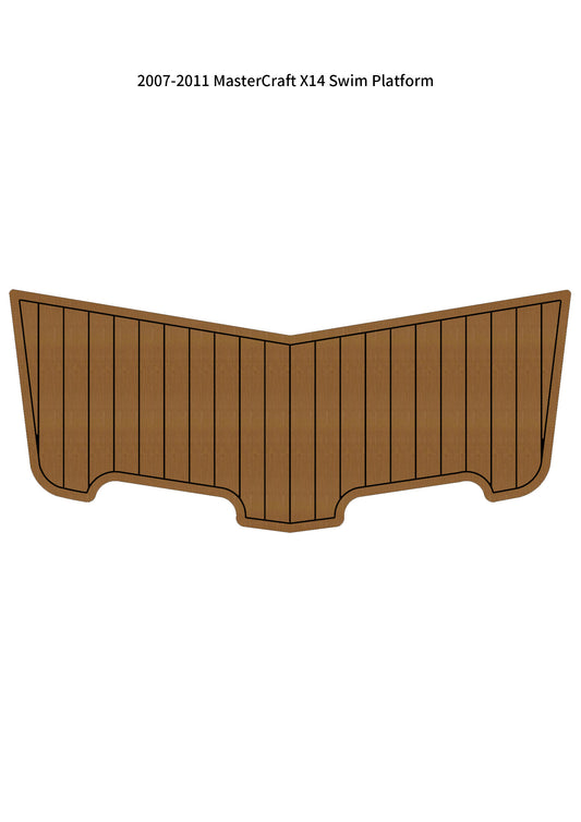 2007–2011 MasterCraft X14 – Custom EVA Foam Marine Flooring Kit