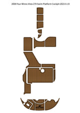 2008 Four Winns Vista 278 – Custom EVA Foam Marine Flooring Kit