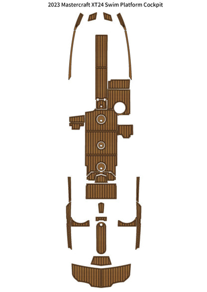 2023 MasterCraft XT24 – Custom EVA Foam Marine Flooring Kit