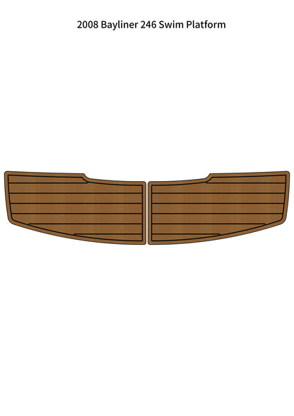 2008 Bayliner 246 – Custom EVA Foam Marine Flooring Kit