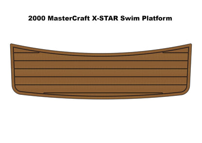 2000 MasterCraft X-Star – Custom EVA Foam Marine Flooring Kit