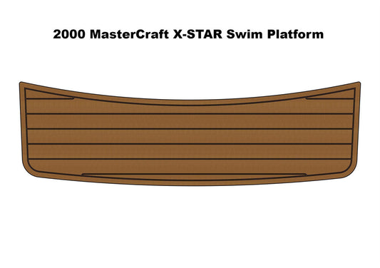 2000 MasterCraft X-Star – Custom EVA Foam Marine Flooring Kit