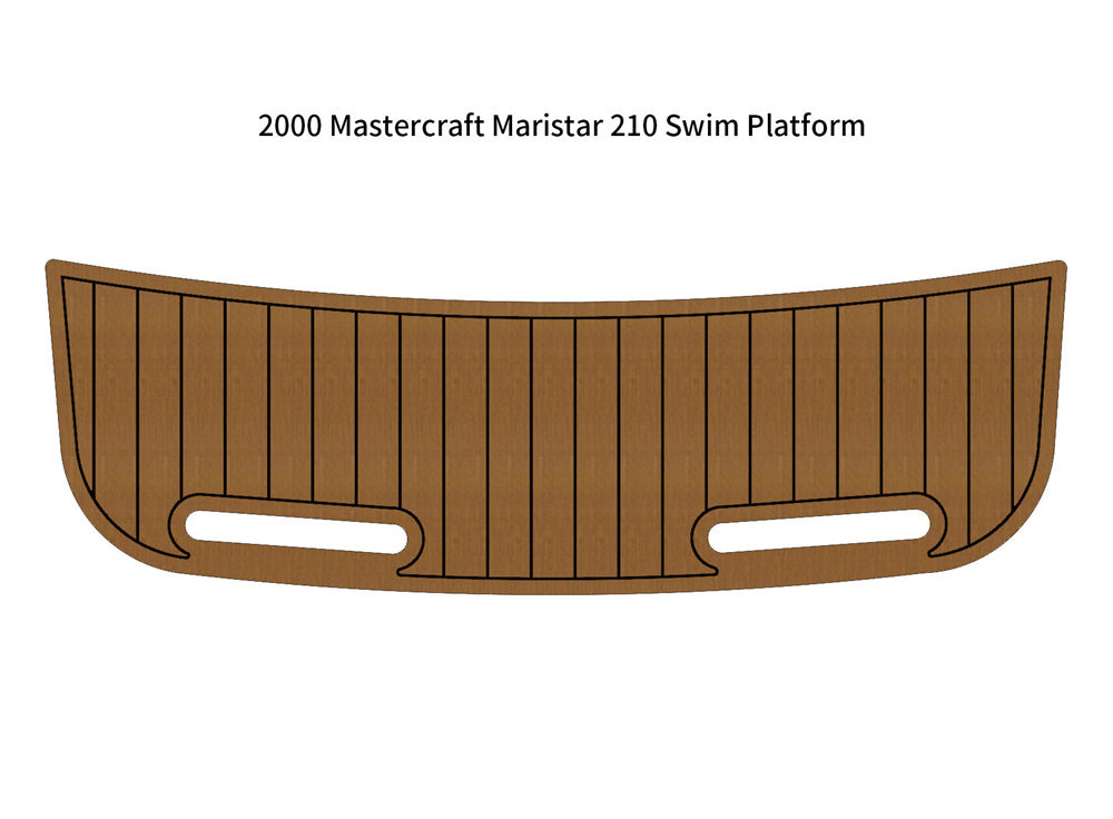 2000 MasterCraft Maristar 210 – Custom EVA Foam Marine Flooring Kit