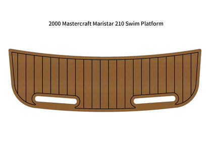 2000 MasterCraft Maristar 210 – Custom EVA Foam Marine Flooring Kit