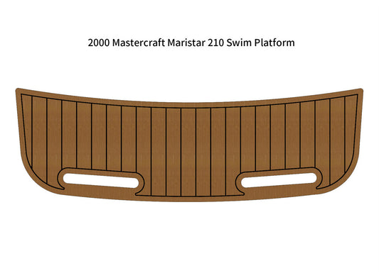 2000 MasterCraft Maristar 210 – Custom EVA Foam Marine Flooring Kit