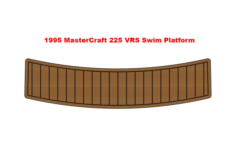 1995 MasterCraft 225 VRS – Custom EVA Foam Marine Flooring Kit