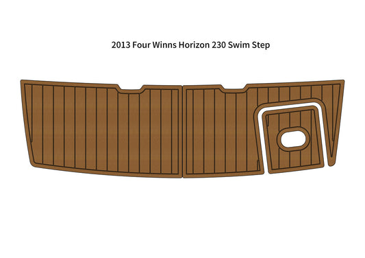 2013 Four Winns Horizon 230 – Custom EVA Foam Marine Flooring Kit