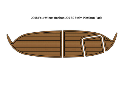 2008 Four Winns Horizon 200SS – Custom EVA Foam Marine Flooring Kit