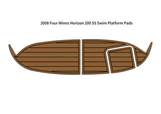 2008 Four Winns Horizon 200SS – Custom EVA Foam Marine Flooring Kit