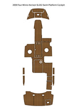 2008 Four Winns Horizon SL262 – Custom EVA Foam Marine Flooring Kit