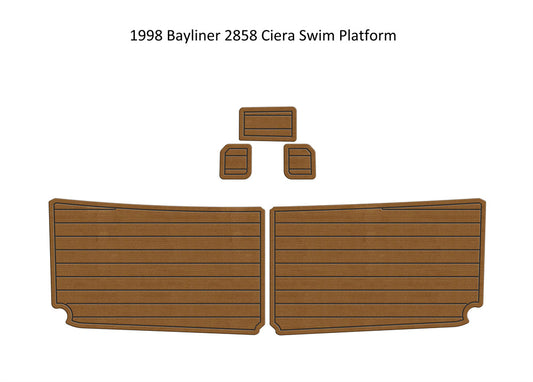 1998 Bayliner 2858 Ciera – Custom EVA Foam Marine Flooring Kit