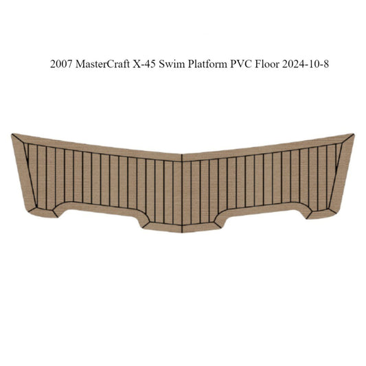 2007 MasterCraft X-45 – Custom EVA Foam Marine Flooring Kit