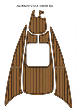 2003 Bayliner 245 SB – Custom EVA Foam Marine Flooring Kit